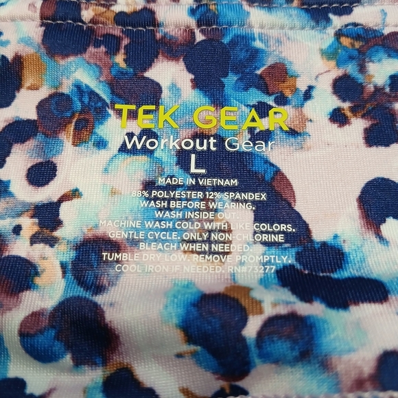 Tek Gear Abstract Cropped Leggings - Picture 3 of 9